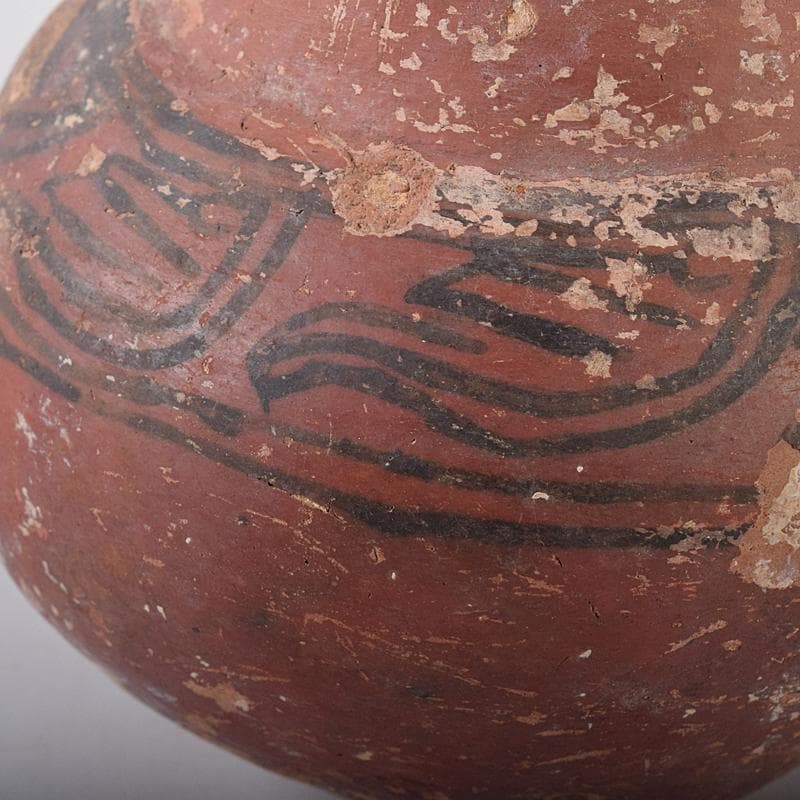 タイ古陶磁　バンチェン土器　アンダーソン土器　彩文土器　時代箱付　D　R8578