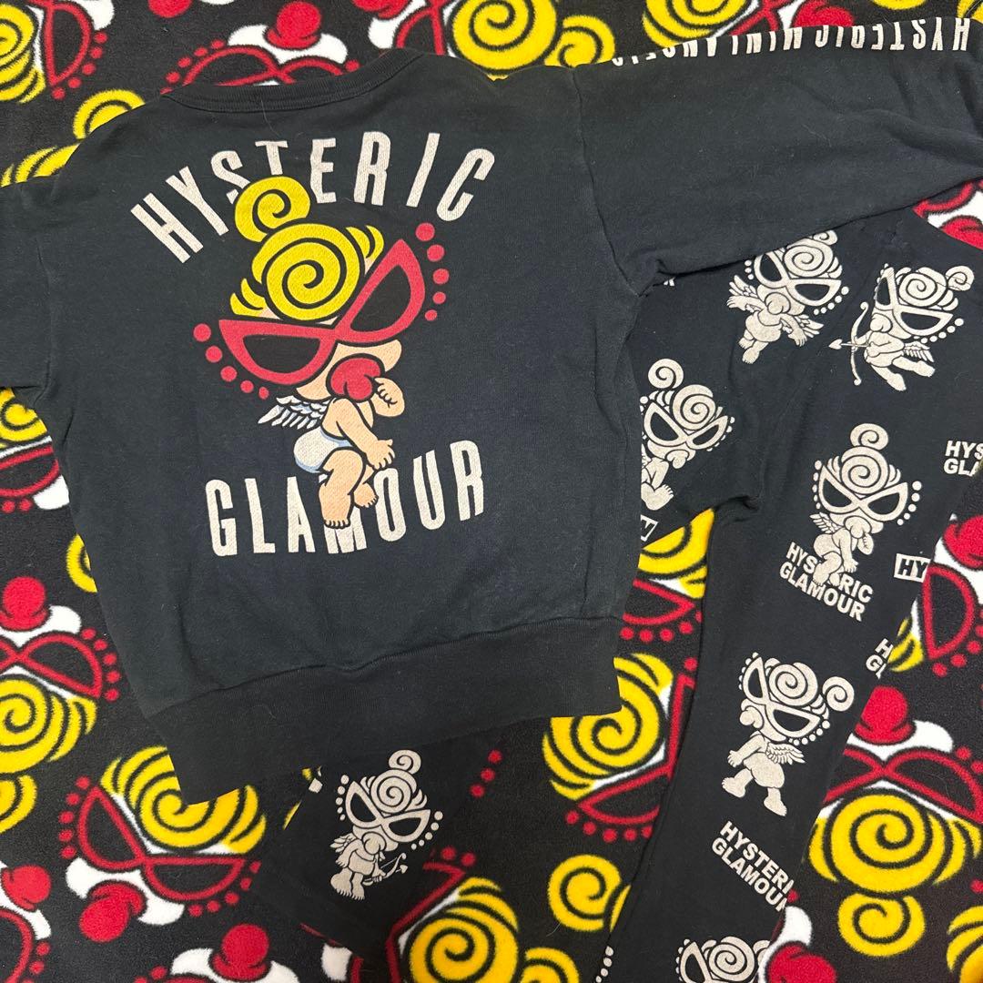 HYSTERIC MINI裏起毛トレーナーとレギンスセット