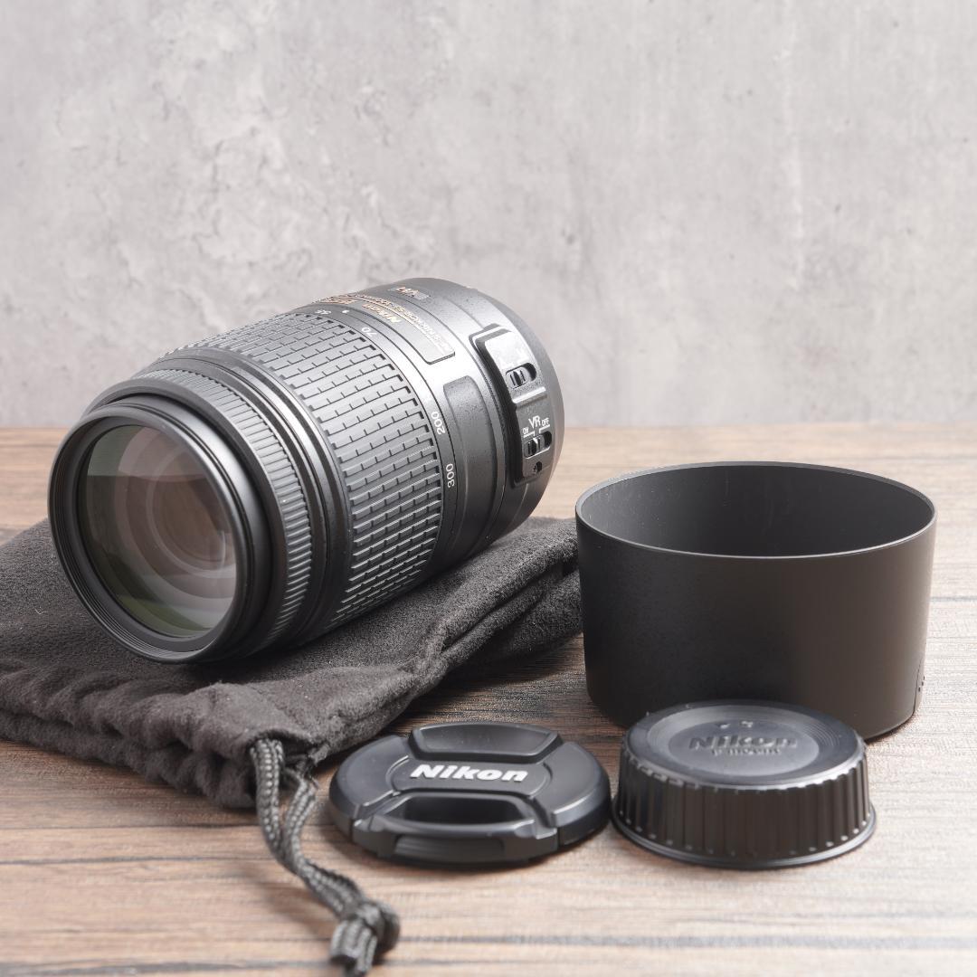 美品✨イベントに✨Nikon AF-S NIKKOR 55-30㎜　965-2