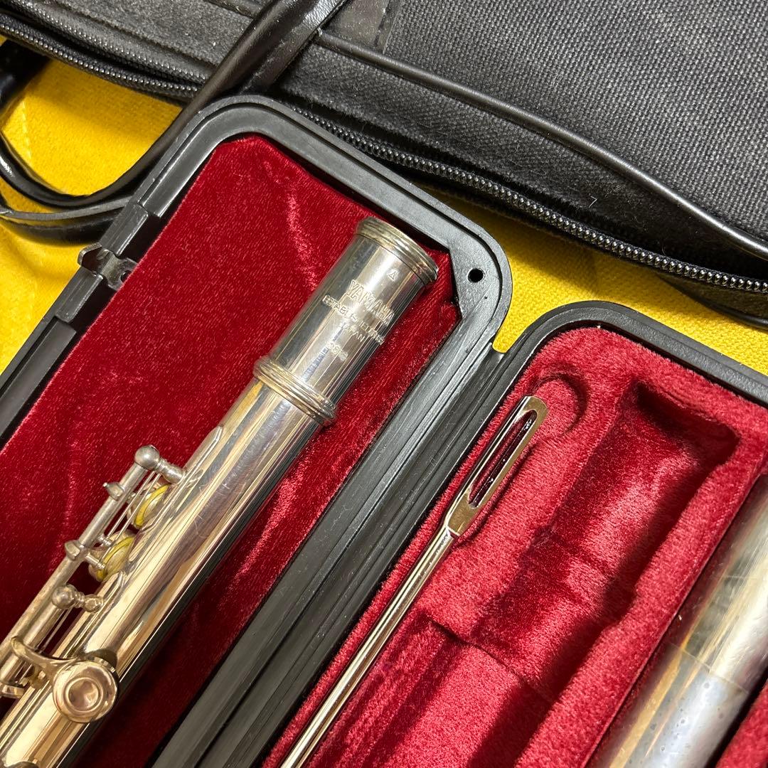 【YAMAHA】銀製 フルート本体 ケース付き