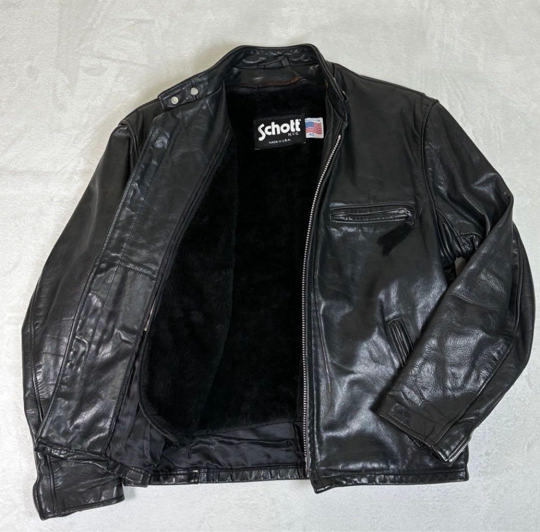 schott シングルライダース 40サイズ 141