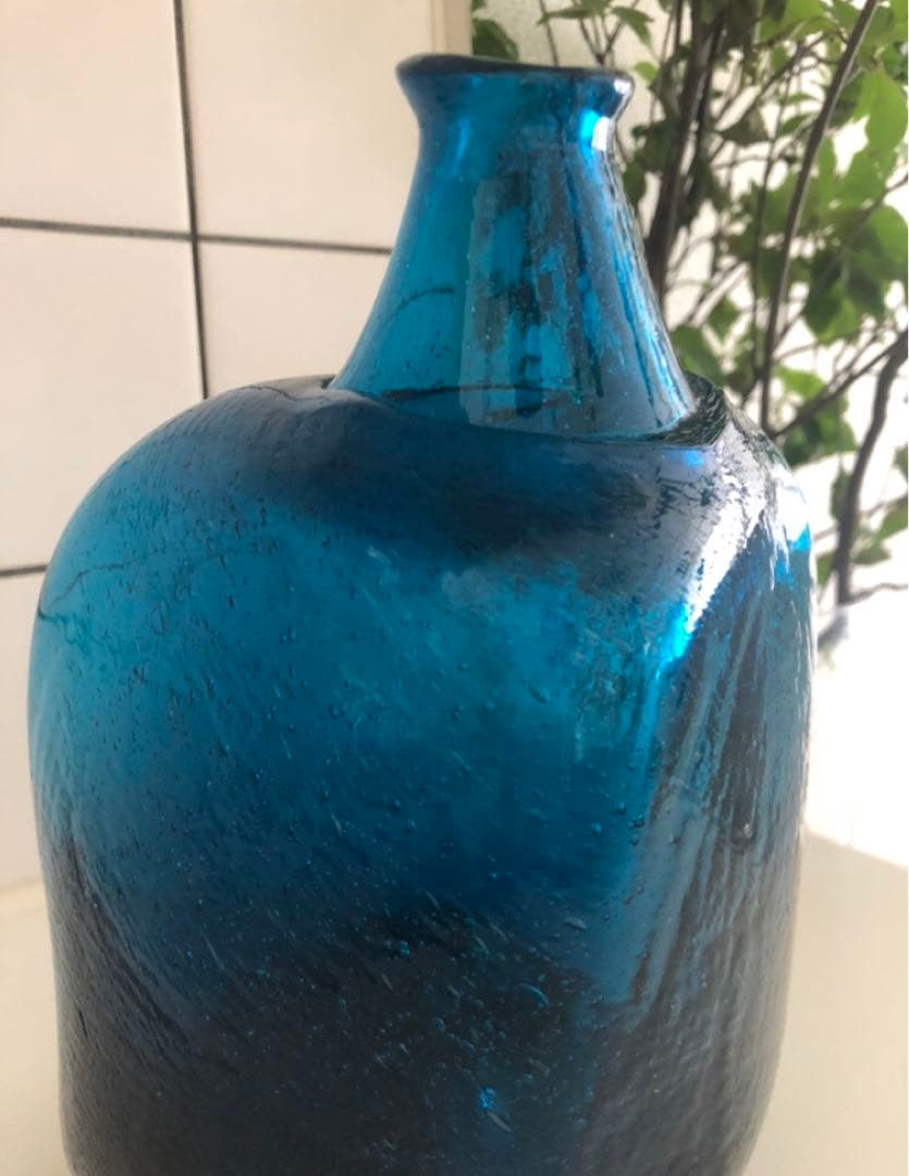 横山秀樹　大瓶　青