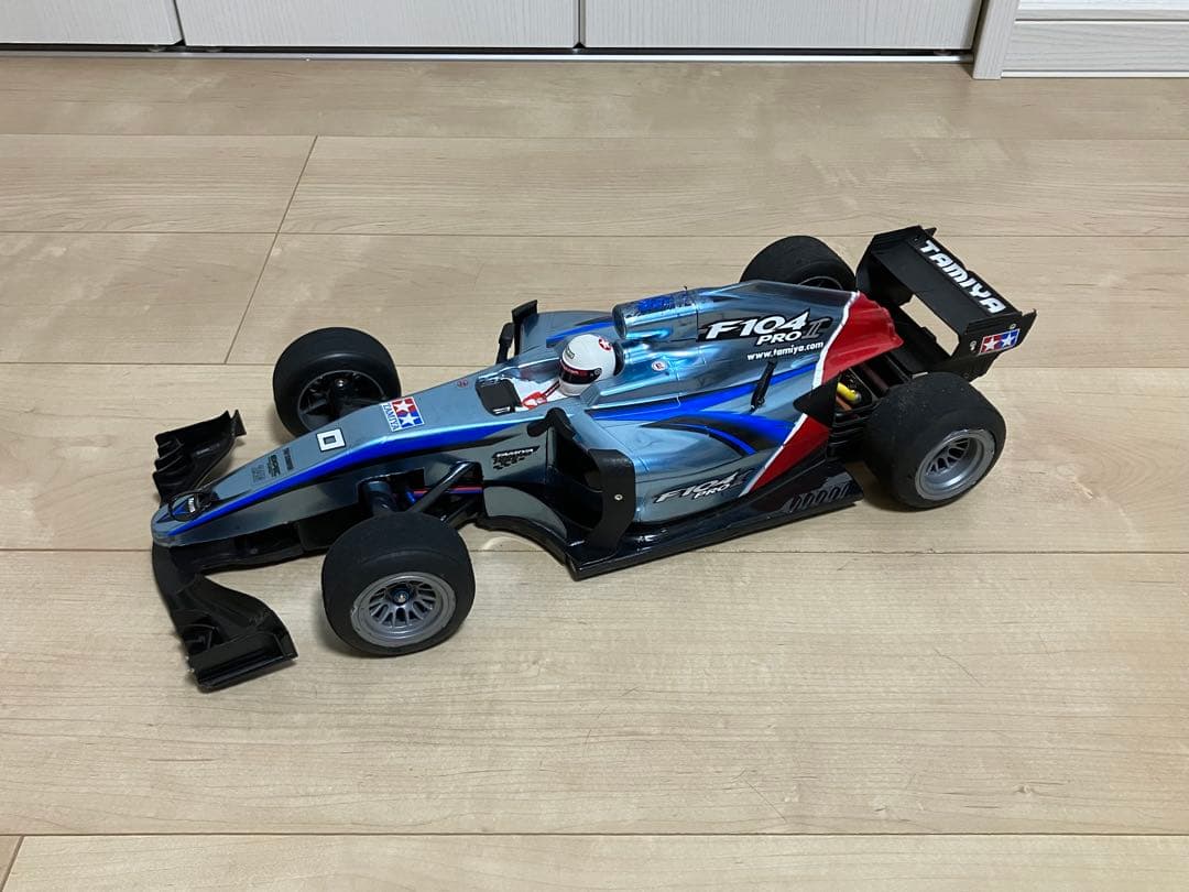 タミヤF104PRO2モーターサーボスペアパーツ付き/TA08TT02F103