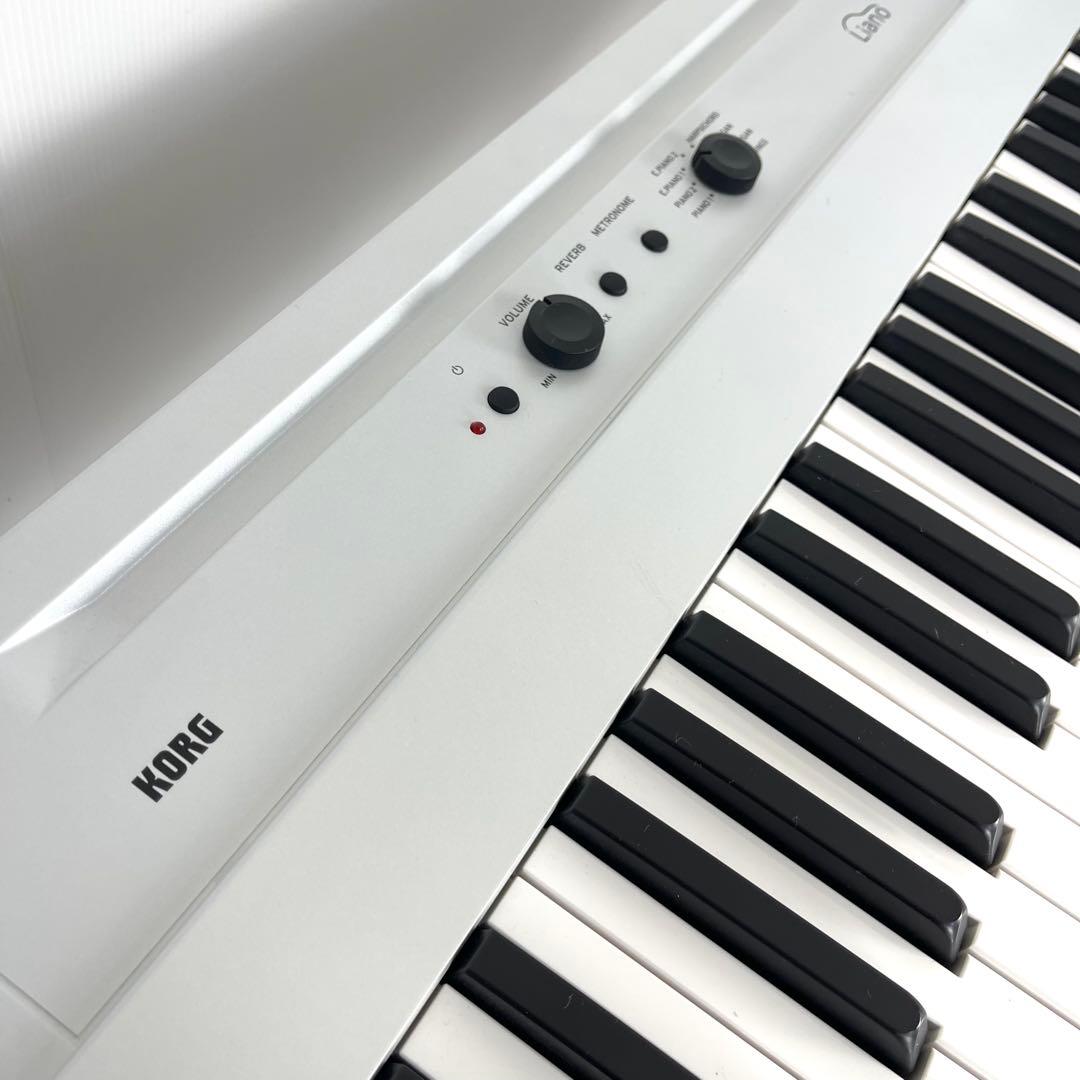 【美品】電子ピアノKORG Liano L1 88鍵 白