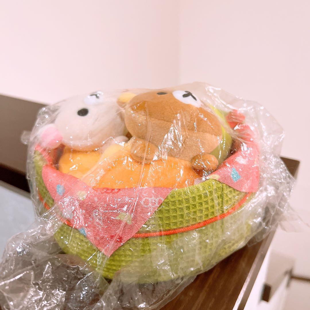 リラックマ　和菓子テーマ　春の菓子折りぬいぐるみセット