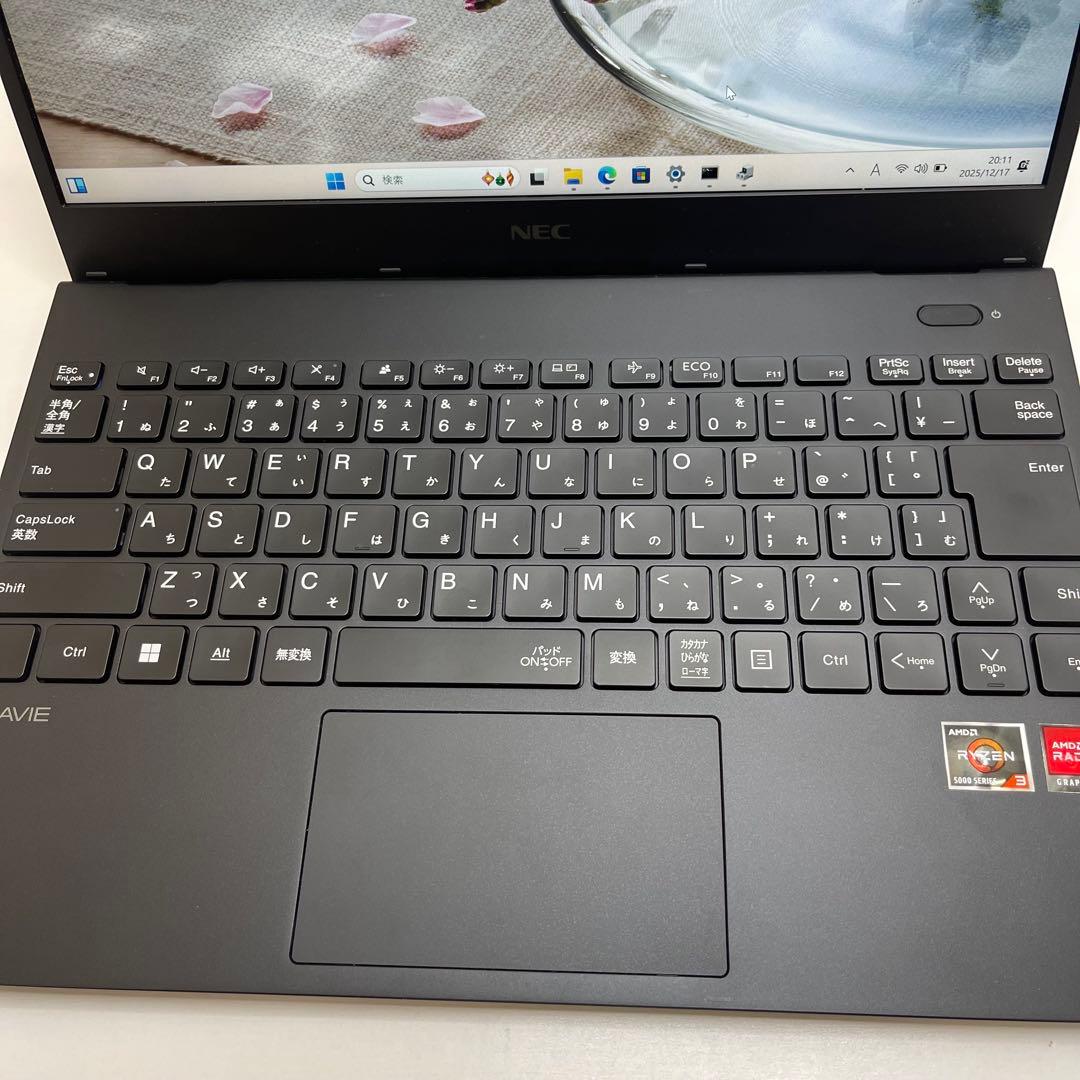 Windowsノート本体 #626 NEC LAVIE AMD Ryzen 3 5300U 8GB 256