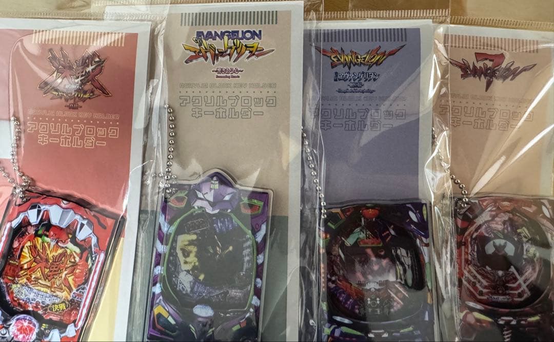 エヴァンゲリオン　アクリルキーホルダー