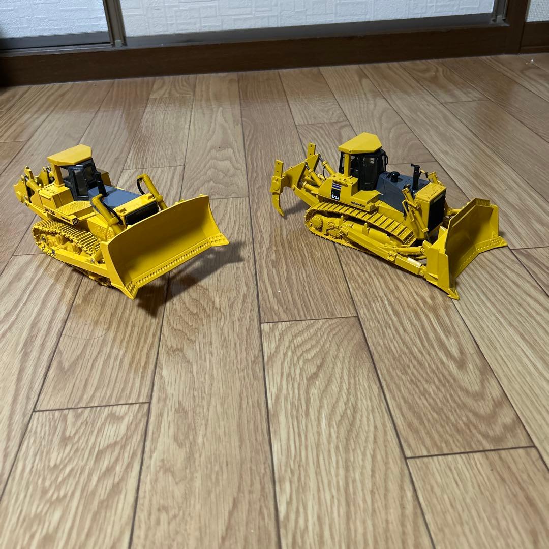KOMATSU D475A D375 セット　1/50ダイキャストモデル