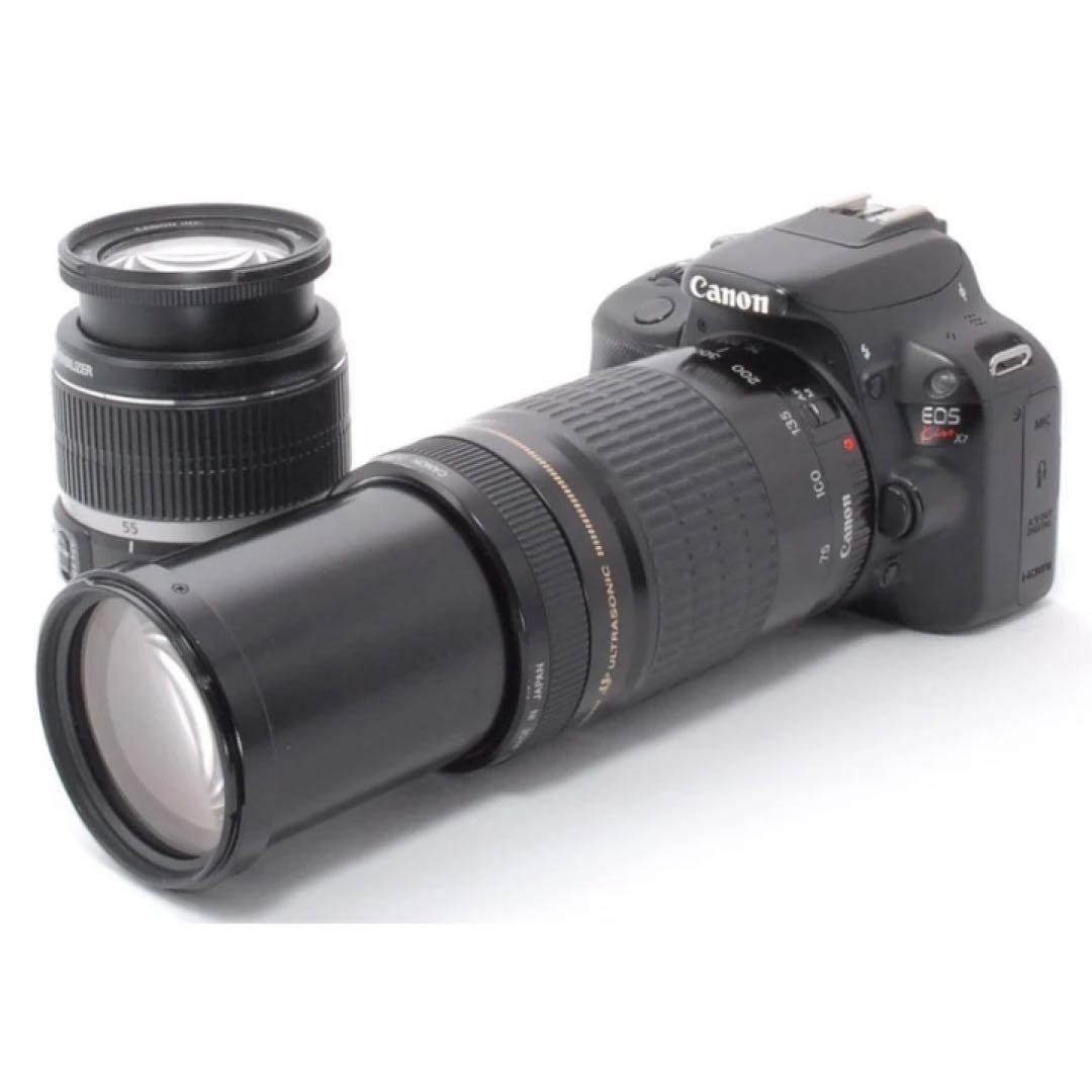 すぐ使える豪華フルセット⭐️Canon EOS Kiss X7⭐️スマホ転送可能