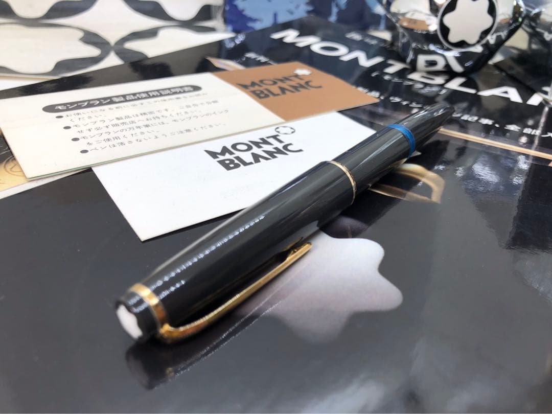 モンブラン　★非常に稀少なグレーカラー軸★No32本国に無い極少な輸出専用カラー