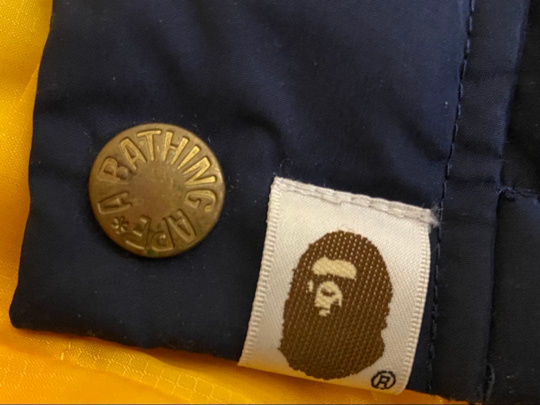A BATHING APE エイプ ダウン ベスト