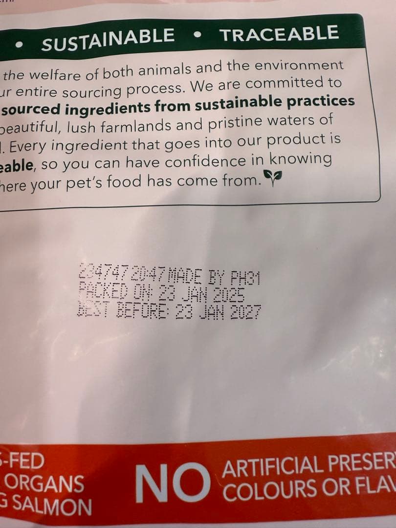 K9ナチュラル ドッグフード フリーズドライ ラム&キングサーモン 3.6kg