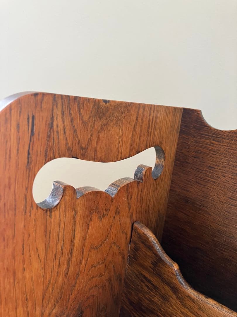 アンティーク 家具 マガジンラック 本棚　収納　イギリス 英国