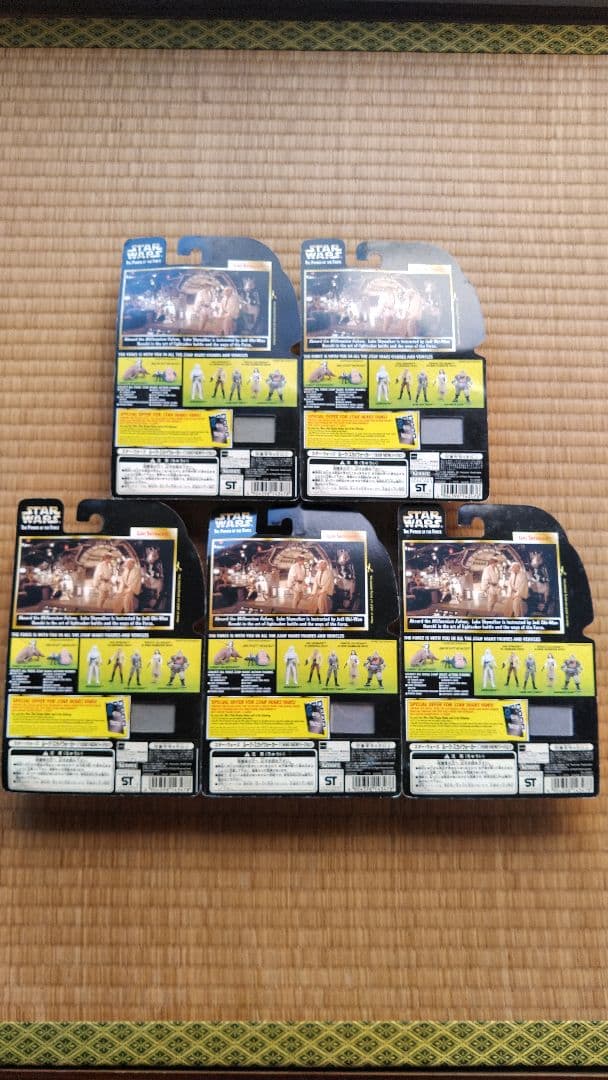 スター・ウォーズ ルーク・スカイウォーカー フィギュア ケナー 5点セット