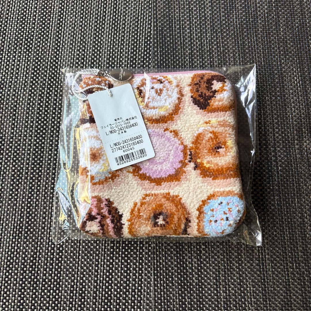 フェイラー　モグモグドーナツ　ハンカチ　ポーチ