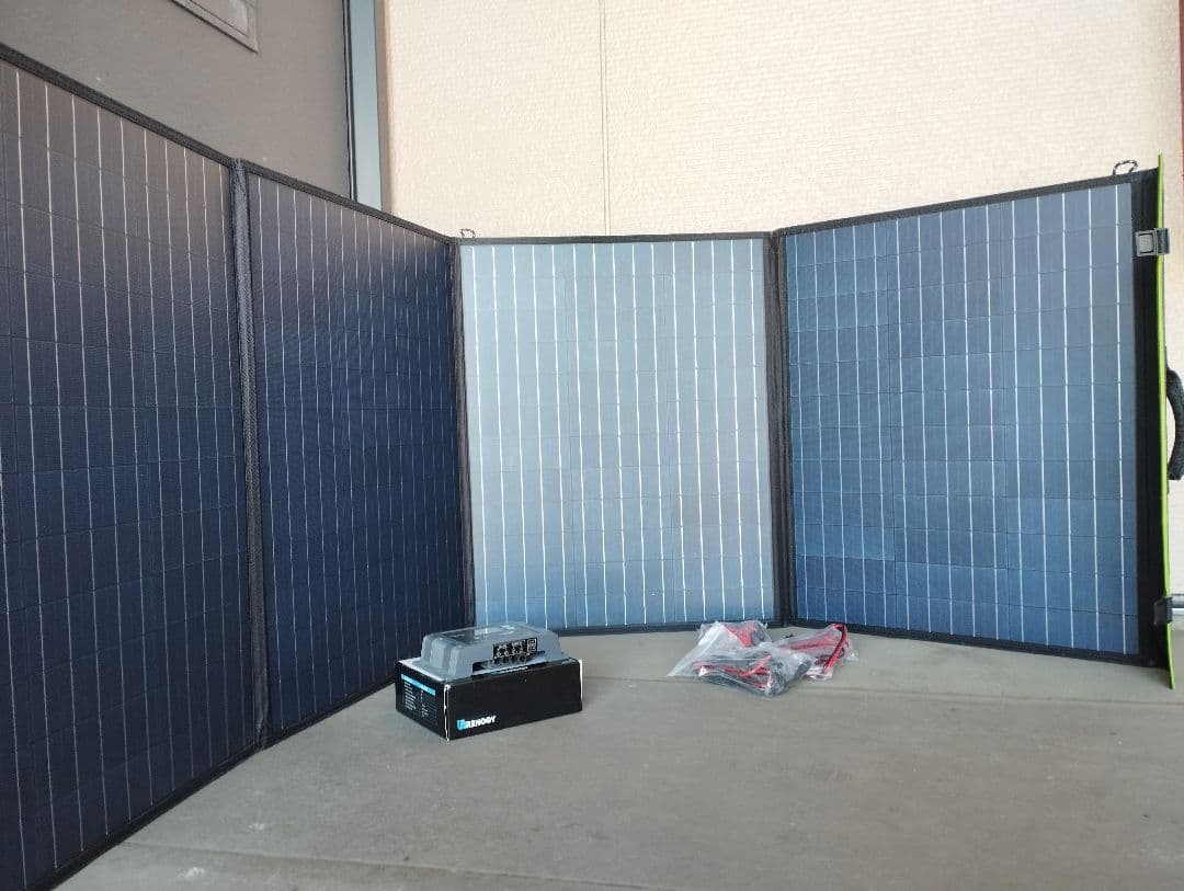 ソーラーパネル＋コントローラーセット(未使用)