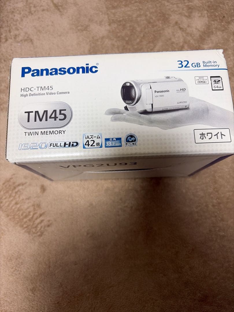 Panasonic HDC-TM45 ビデオカメラ
