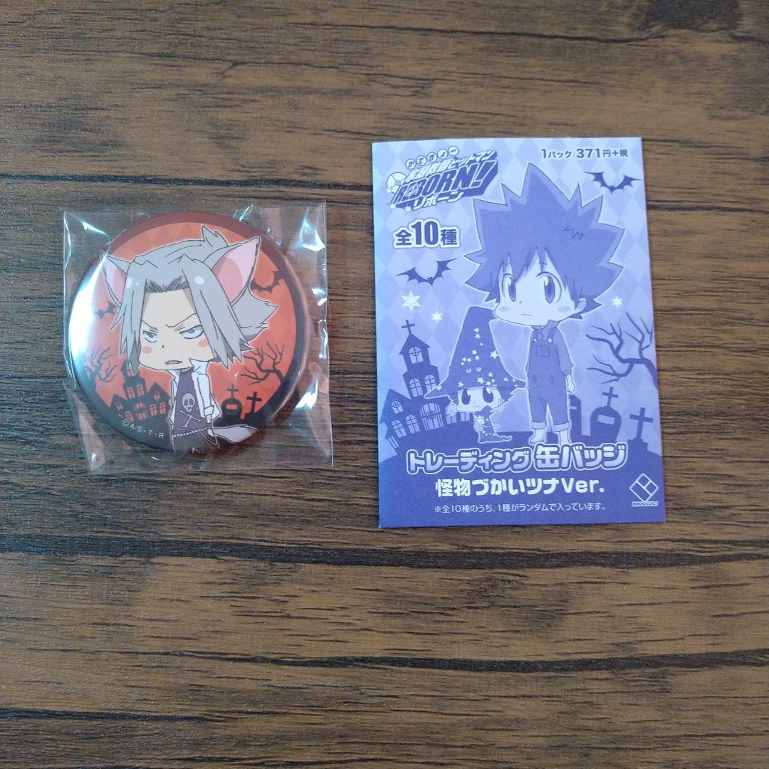 怪物づかいツナ 缶バッジ 獄寺