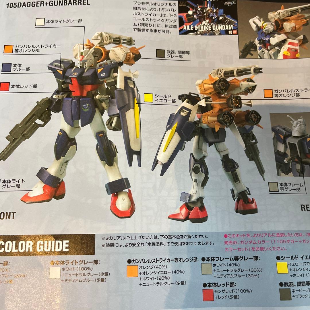 エールストライクガンダムカスタムパーツフルセット