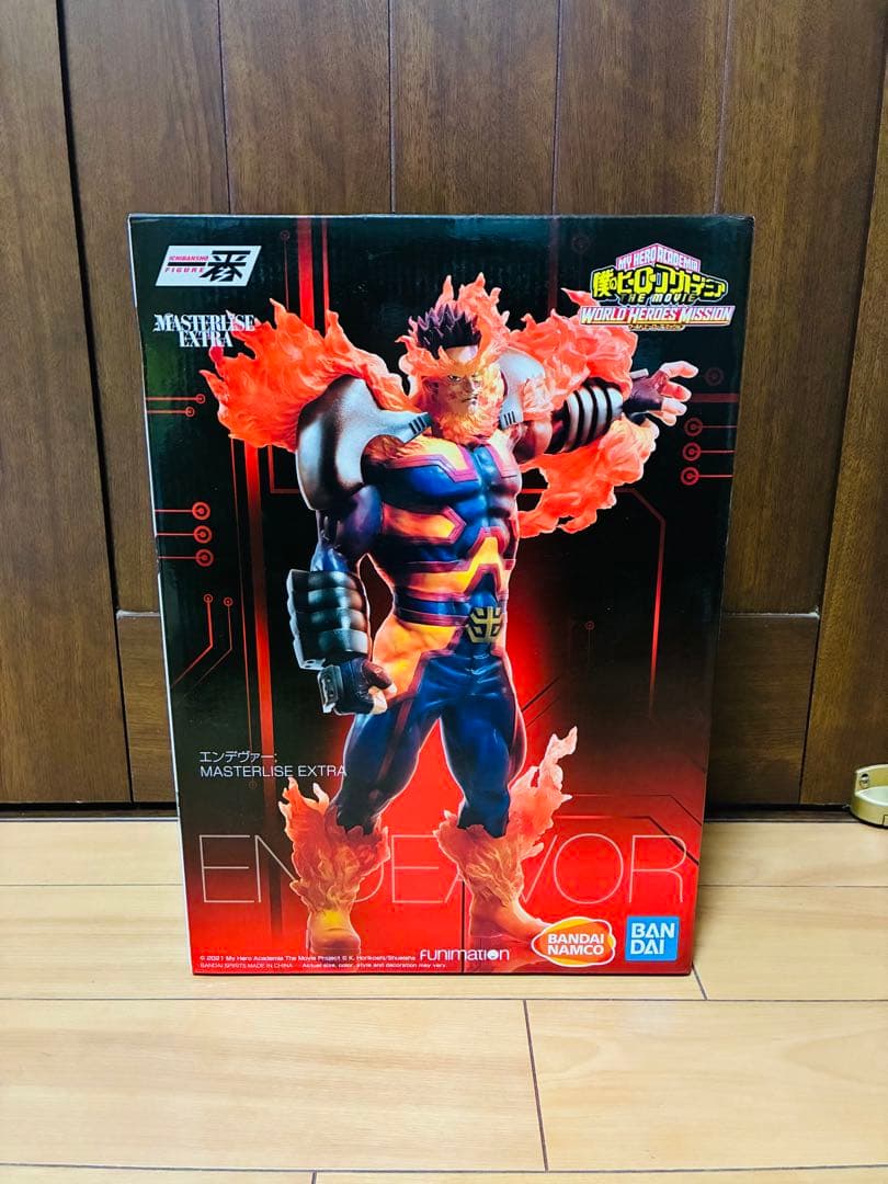 一番くじ ヒロアカ　ワールド　MISSION D賞 エンデヴァー