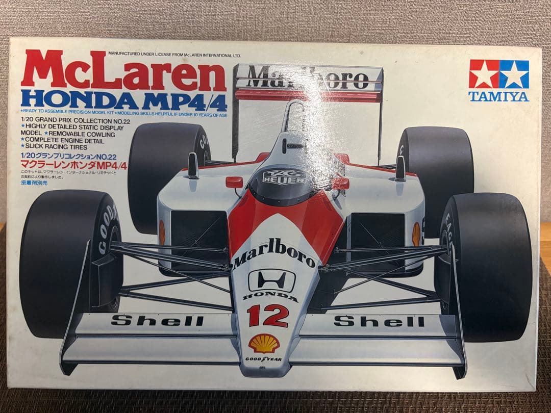 自動車 Tamiya McLaren Honda MP4/4 1/20