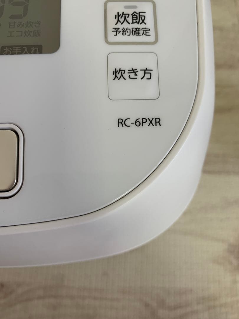 TOSHIBA 圧力IH炊飯器 RC-6PXR 2022年製