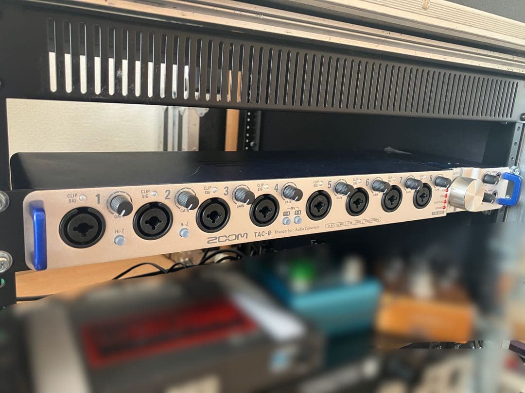 ZOOM TAC-8 8chオーディオインターフェイス 付属品あり