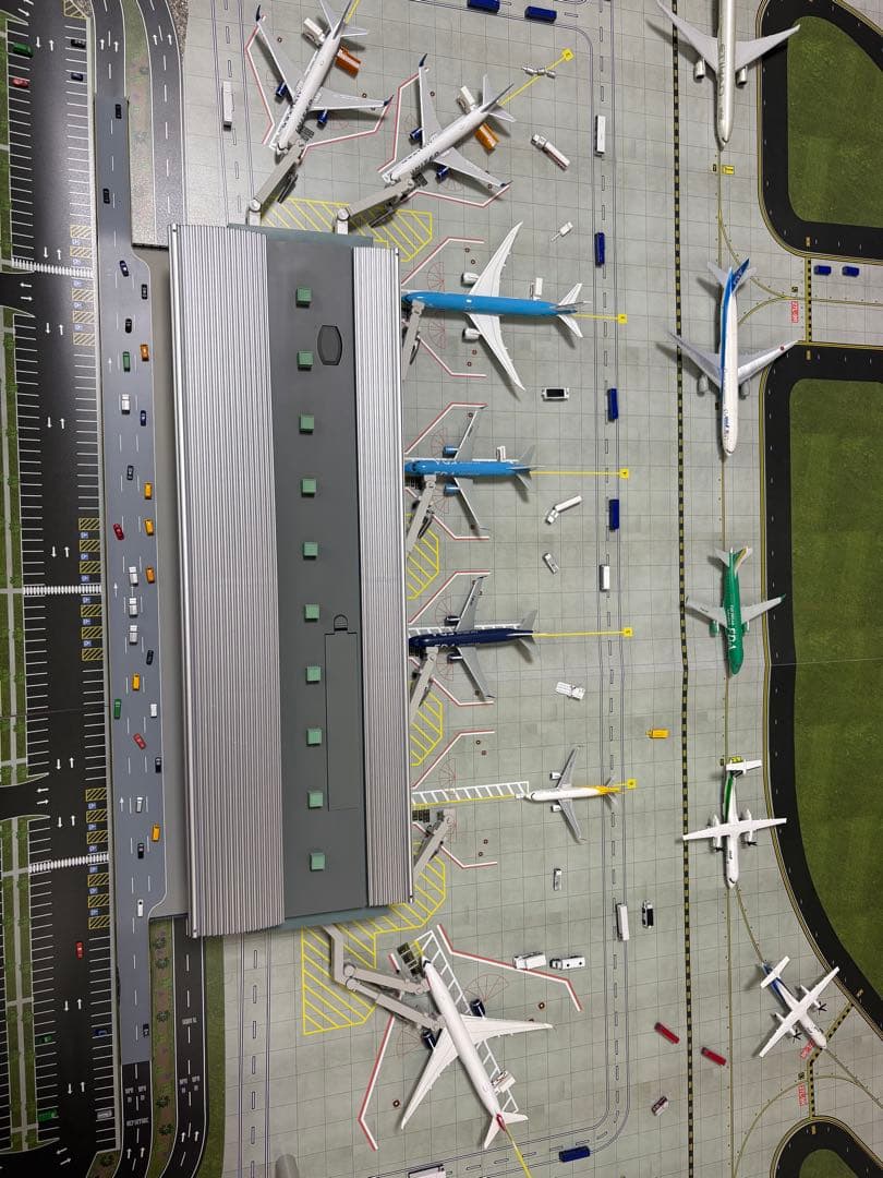 ①GJARPTB2 空港ターミナルビル　②GJAPS006 専用マット　セット