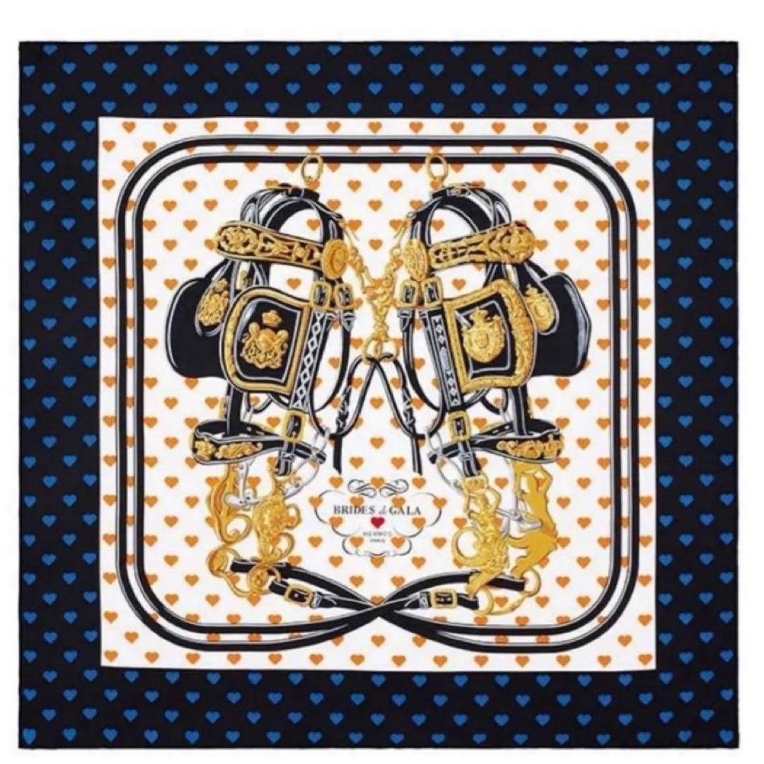 HERMES ハート型スカーフ ギフトセット