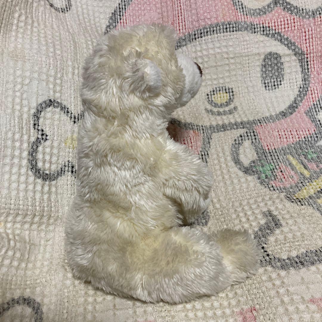 モンスイユ シロクマ ぬいぐるみ　中古品　MAY BLUE