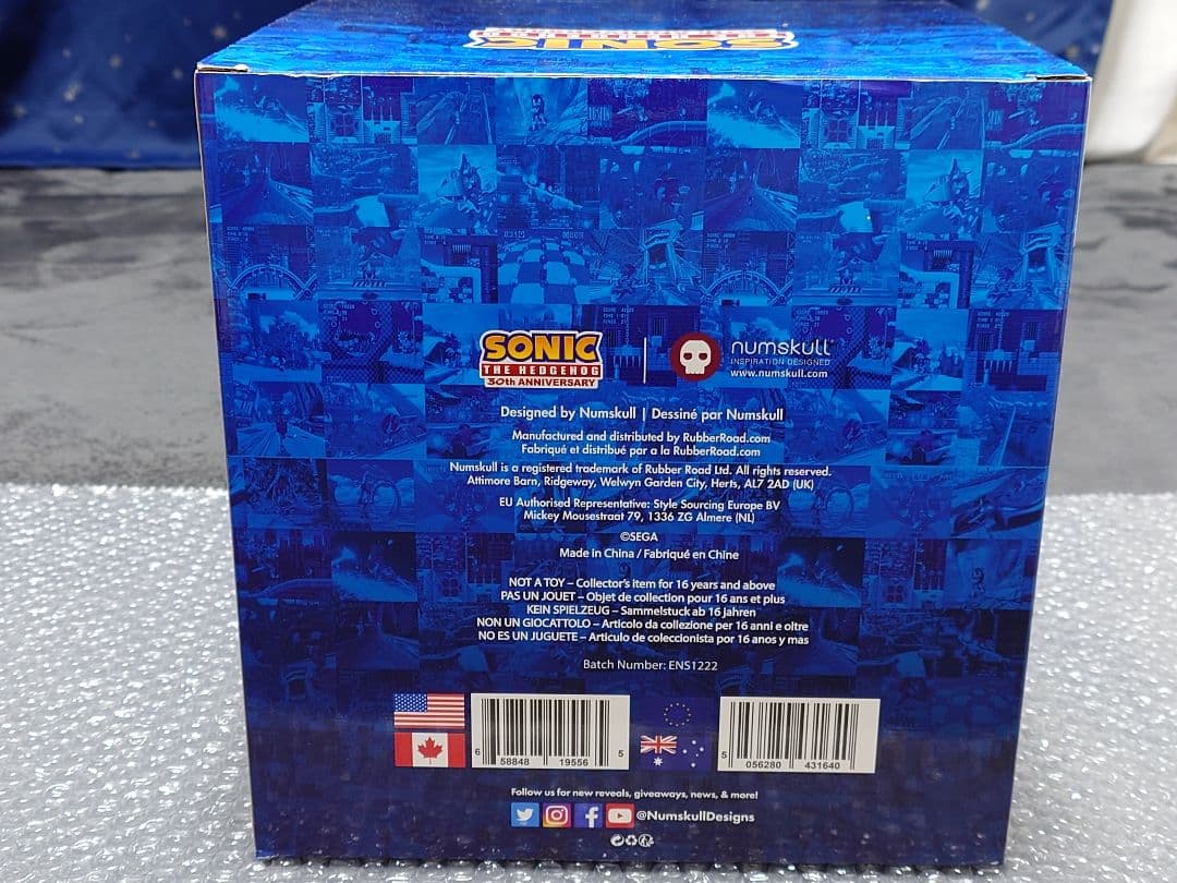 伊勢エビ　ソニック30周年記念フィギュア スタチュー