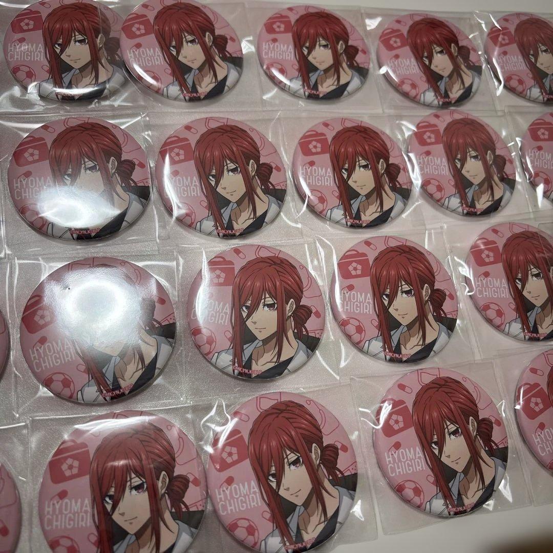 千切豹馬 ブルーロック診療所 缶バッジ、カード