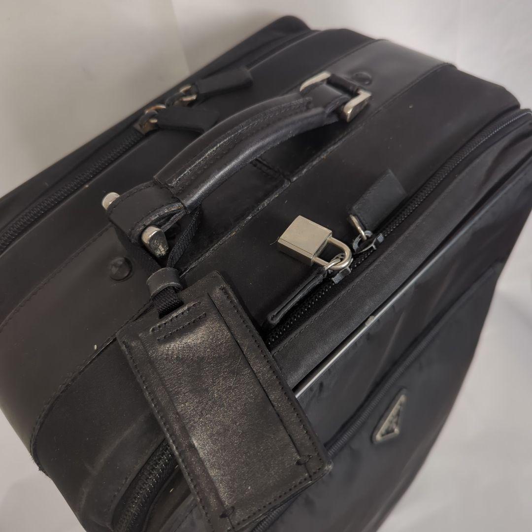 【正規品】PRADA プラダ ナイロン レザー キャリーケース スーツケース