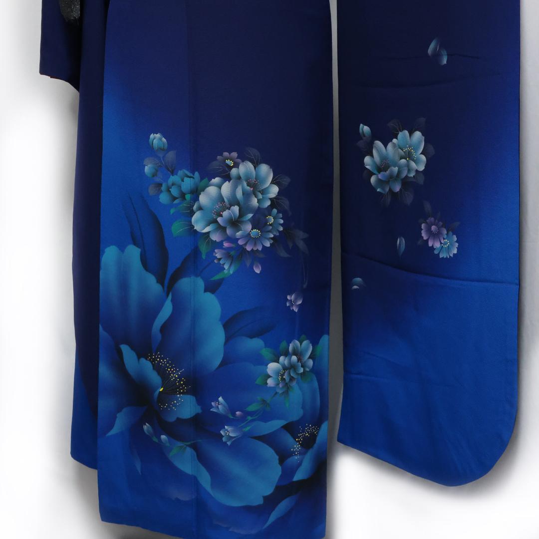 2026成人式まだ間に合います！◆ 振袖セット ◆人気紺青系フルセットgS09