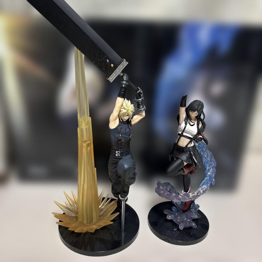 開封品　FF7 一番くじA賞クラウドとラストワン賞ティファ