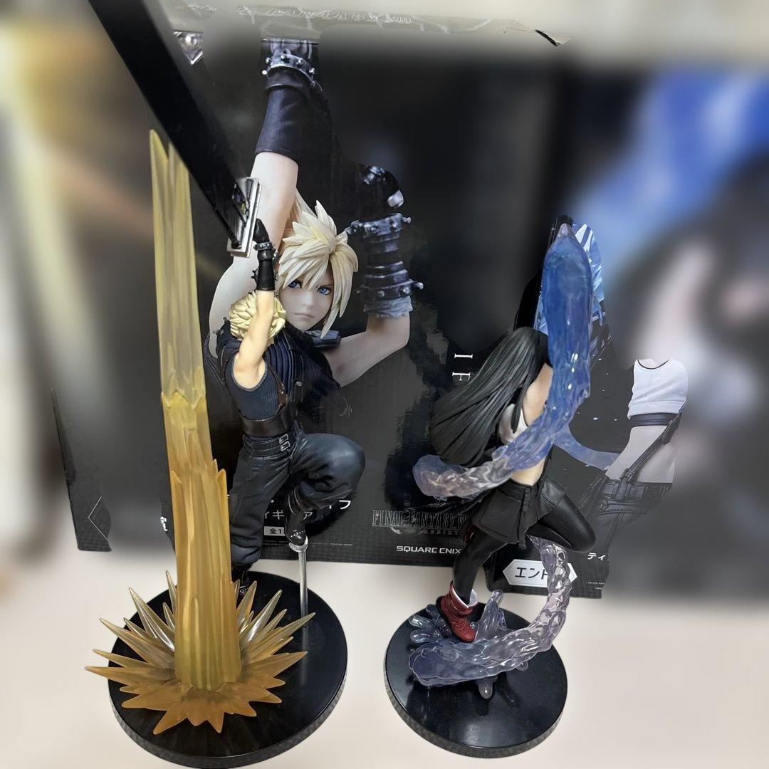 開封品　FF7 一番くじA賞クラウドとラストワン賞ティファ