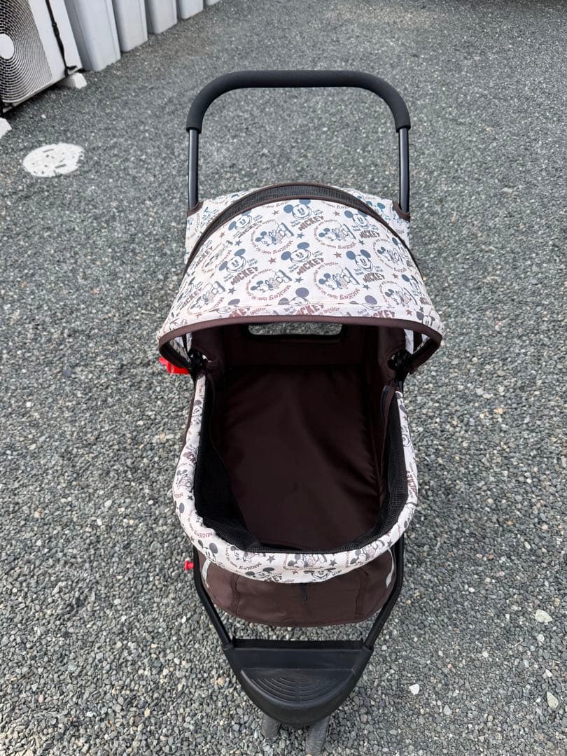 ミッキー柄ペットカート