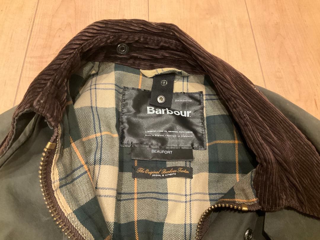 Barbour Beaufort ジャケット オリーブ　40