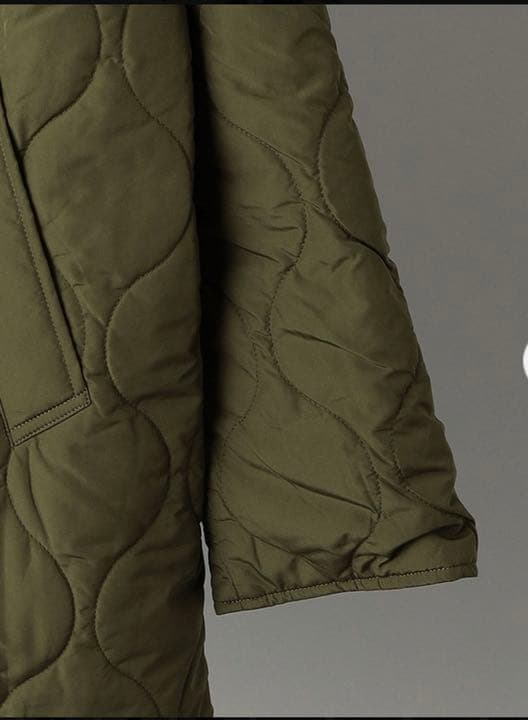 【SHIPS別注】MACOBER:ミリタリー キルティング ジャケット