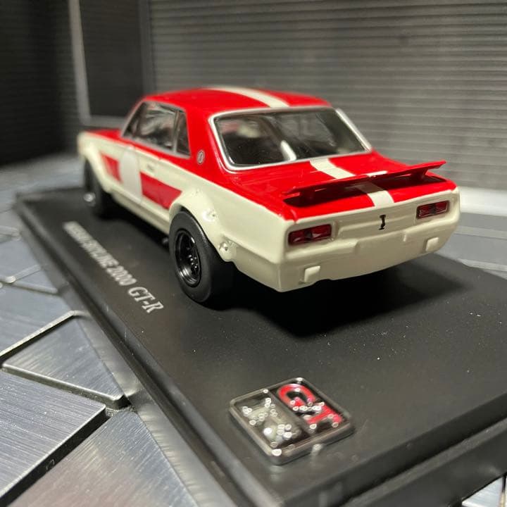未展示品　京商1/43 スカイライン2000GTR(KPGC10)カタログモデル