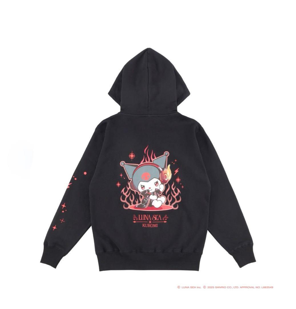 パーカ LUNASEA クロミ ルナフェス KUROMI ルナシー ジップアップ