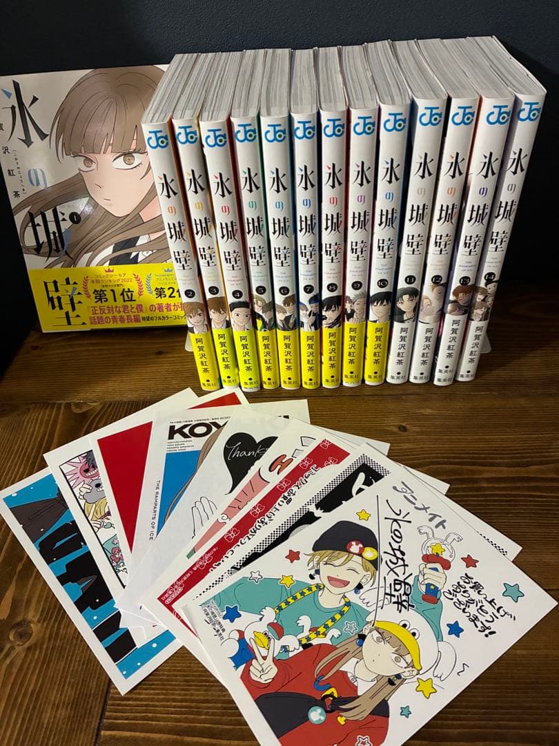 漫画　氷の城壁 14巻完結セット