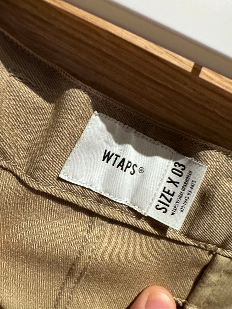 wtaps チノパン　タックパンツ