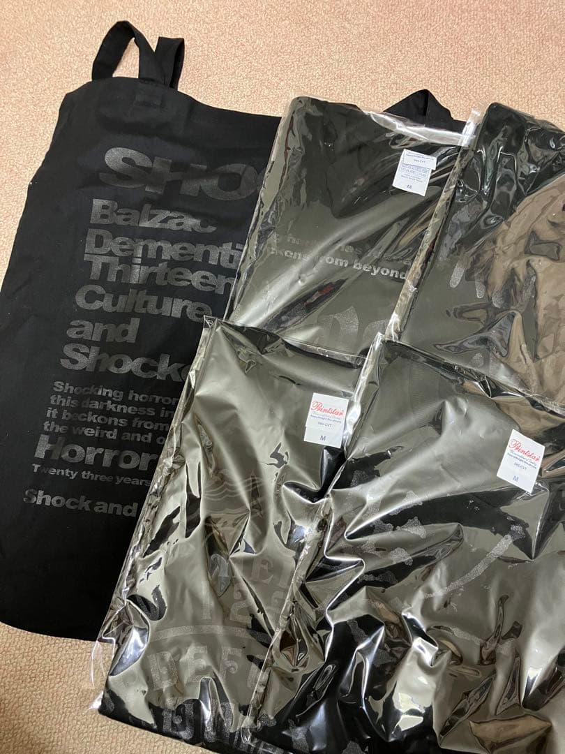 BALZAC 新品　非売品Tシャツ4枚　バッグセット　バルザック