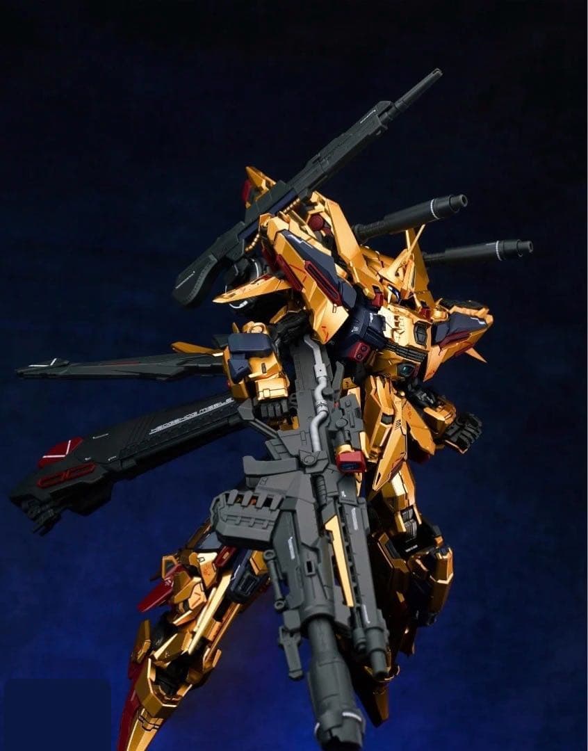 【新品・送料無料】黄金武士 MG1/100 相当 フルアーマー百式改タイプ