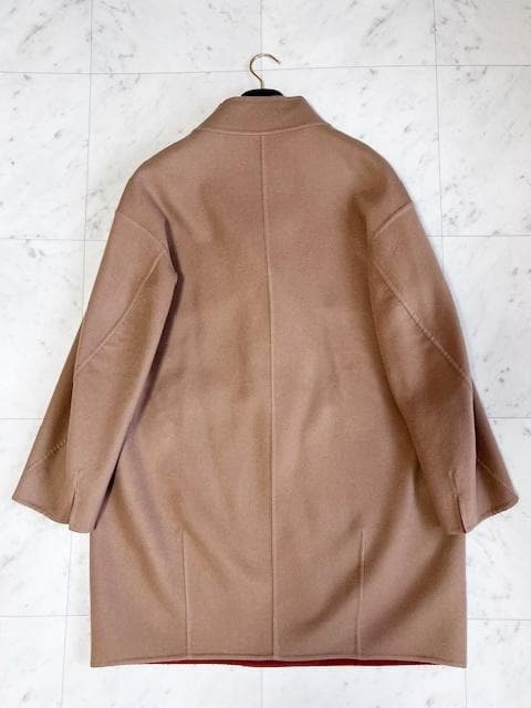 Leilian 極美品 ロロピアーナ×レリアン リバーシブル Wフェイス コート