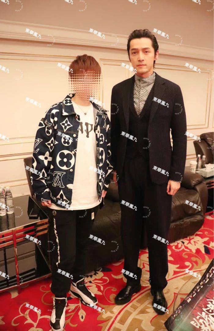 確認用：梓渝 田栩宁 ドラマ「逆愛」宣伝直筆サイン 鑑定バージョン（追記あり)