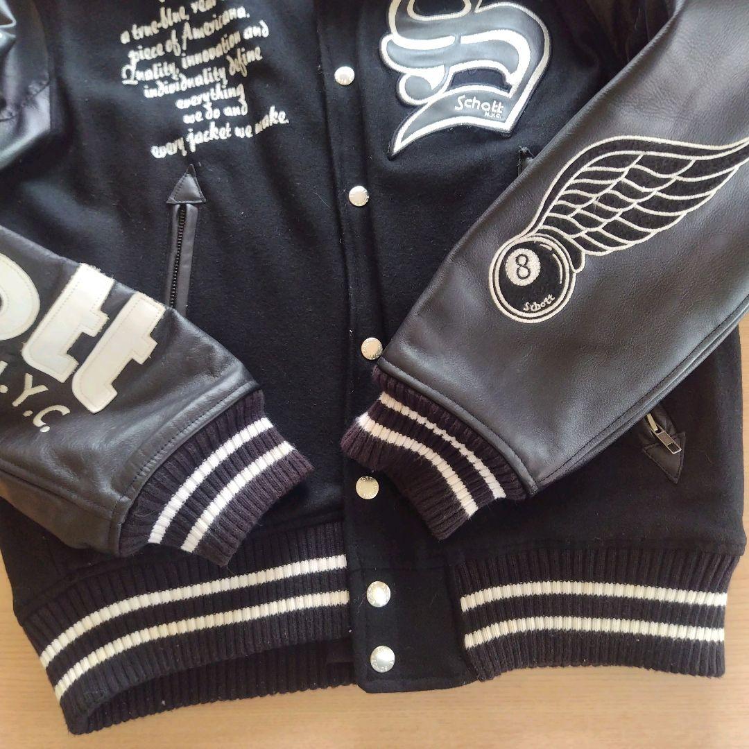 Schott ライダースジャケット 40 スタジャン