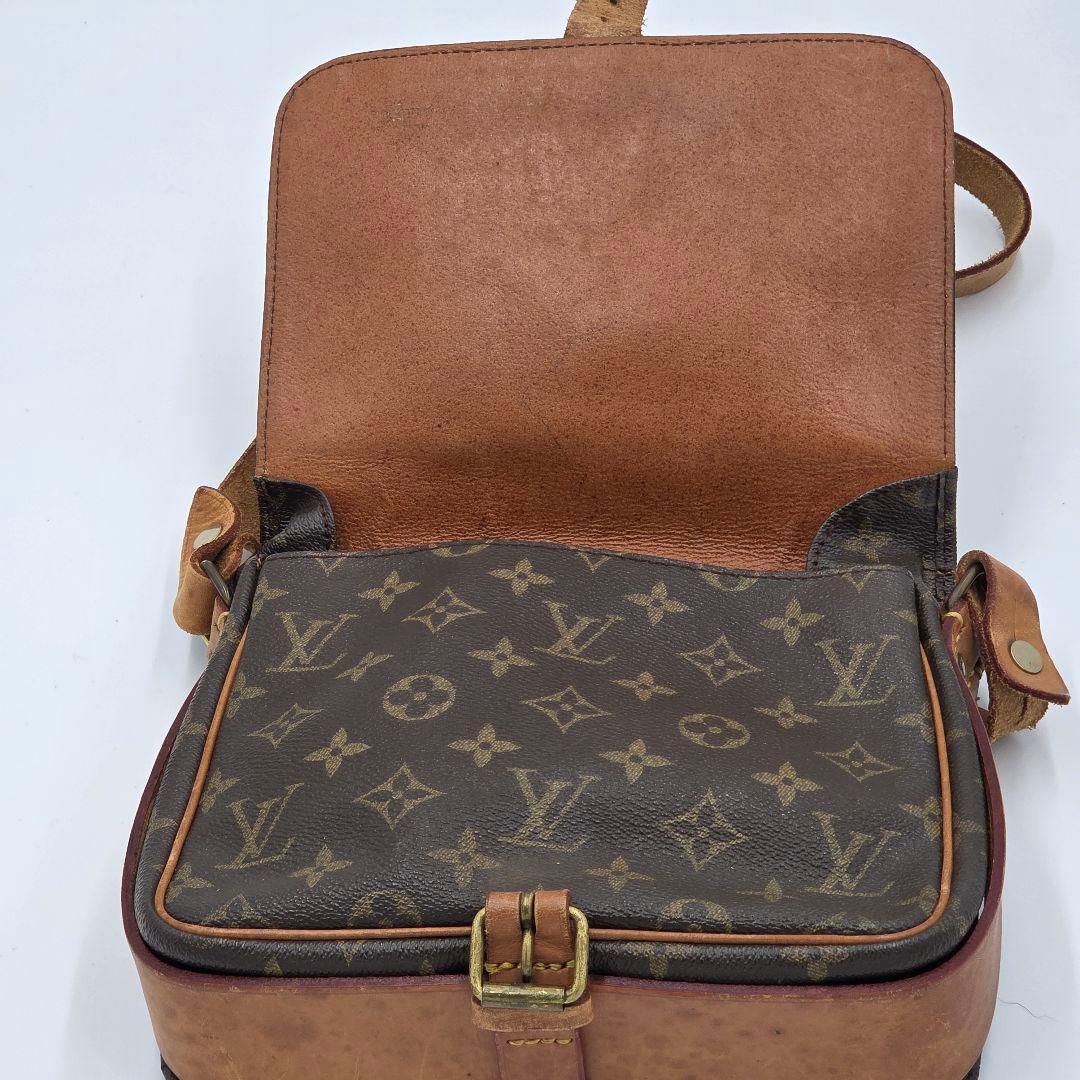 【良品】ルイ・ヴィトン モノグラム カルトシエール ブラウン ショルダーバッグ