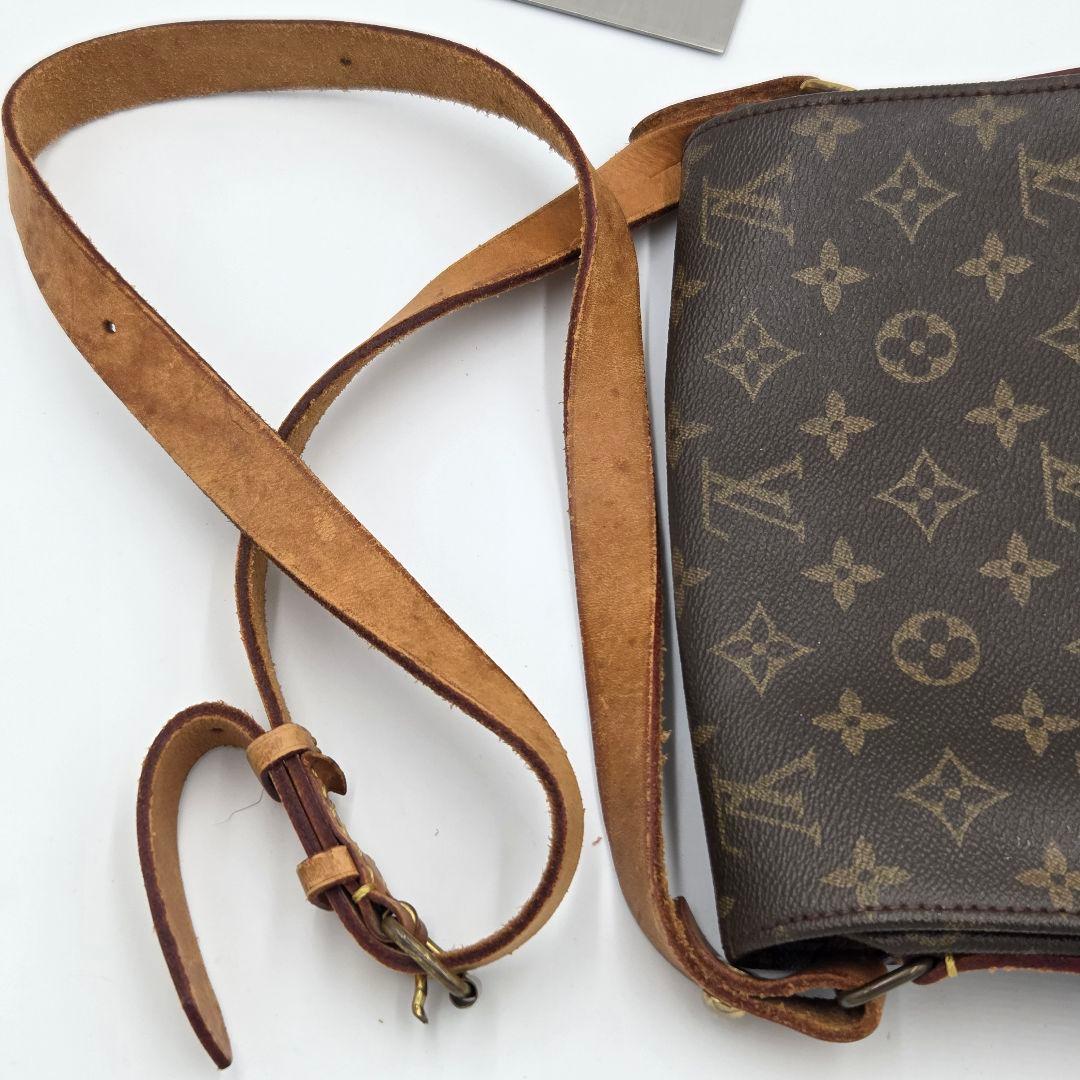 【良品】ルイ・ヴィトン モノグラム カルトシエール ブラウン ショルダーバッグ